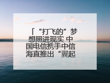 “打飞的”梦想照进现实 中国电信携手中信海直推出“翼起飞”空中旅游