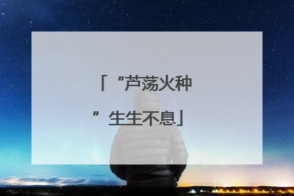 “芦荡火种”生生不息