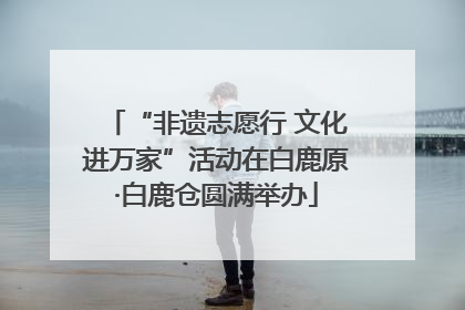 “非遗志愿行 文化进万家”活动在白鹿原·白鹿仓圆满举办