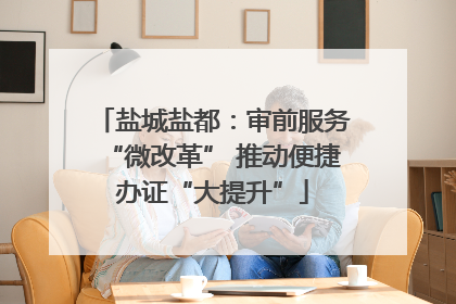 盐城盐都：审前服务“微改革” 推动便捷办证“大提升”