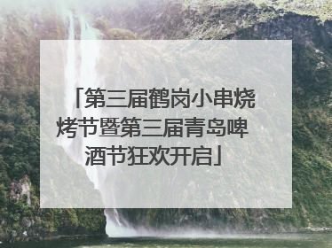 第三届鹤岗小串烧烤节暨第三届青岛啤酒节狂欢开启
