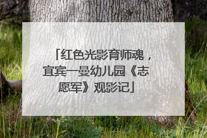红色光影育师魂，宜宾一曼幼儿园《志愿军》观影记