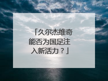 久尔杰维奇能否为国足注入新活力？