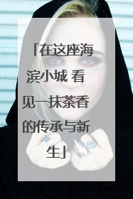 在这座海滨小城 看见一抹茶香的传承与新生