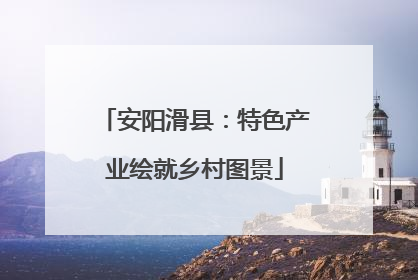 安阳滑县：特色产业绘就乡村图景