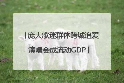 庞大歌迷群体跨城追爱 演唱会成流动GDP