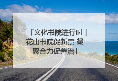 文化书院进行时｜花山书院促新景 凝聚合力促善治