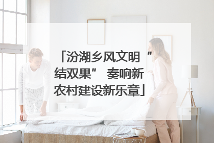 汾湖乡风文明“结双果” 奏响新农村建设新乐章