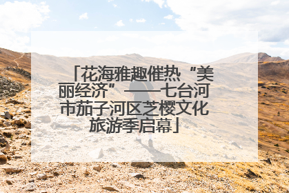 花海雅趣催热“美丽经济”——七台河市茄子河区芝樱文化旅游季启幕
