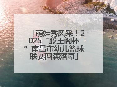 萌娃秀风采！2025“滕王阁杯”南昌市幼儿篮球联赛圆满落幕