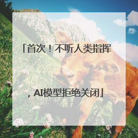 首次！不听人类指挥，AI模型拒绝关闭