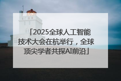 2025全球人工智能技术大会在杭举行，全球顶尖学者共探AI前沿