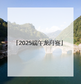2025端午龙舟赛